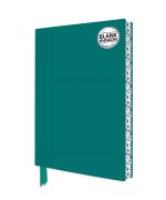 TEAL BLANK ARTISAN NOTEBOOK
