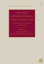 Private International Law in East Asia: From Imitation to Innovation and Exportation