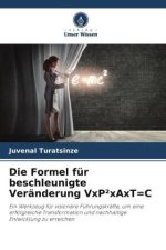 Die Formel für beschleunigte Veränderung VxP?xAxT=C