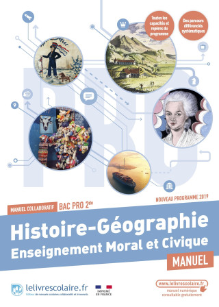 Histoire-Géographie 2de pro, manuel, édition 2023
