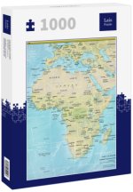 Lais Puzzle Landkarte Afrika 1000 Teile