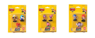 Figurky Brawl Stars 3 pack série 1 s razítky