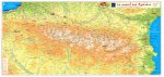 LE MASSIF DES PYRENNEES ET LES CHEMINS VERS ST-JACQUES 62 X 42CM