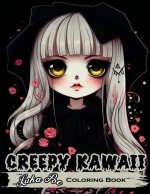 Creepy Kawaii Coloring Book: Enter a world where cute and creepy collide with the Creepy Kawaii Coloring Book
