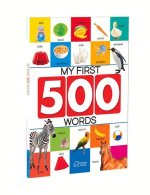 My First 500 Words: Early Learning Picture Book to Learn Alphabet, Numbers, Shapes and Colours, Transport, Birds and Animals, Professions,