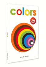 Colors: Early Learning Board Book with Large Font