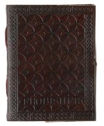 Chainmail Leather Journal Medium