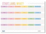 Tisch-Block Stadt-Land-What? A5