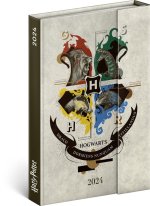 Diář 2024: Harry Potter - týdenní, magnetický, 11 × 16 cm