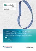 Modelling, Analysis and Computational Methods for a One-Dimensional Formulation of Developable Elastic Ribbons.