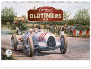Oldtimers 2024 – nástěnný kalendář