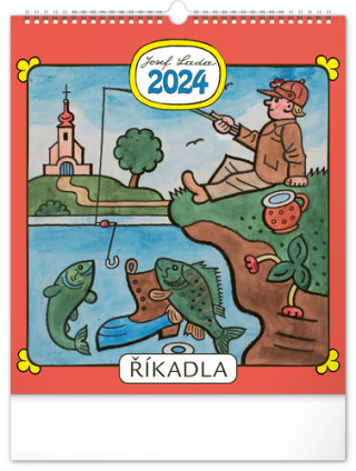 Josef Lada ďż˝ďż˝kadla 2024 - nďż˝stďż˝nnďż˝ kalendďż˝ďż˝