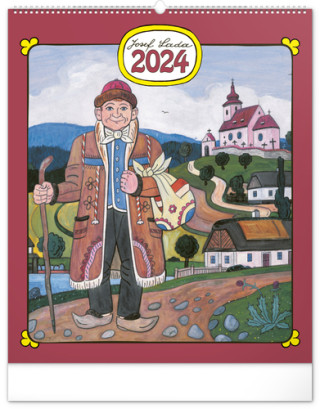 Josef Lada 2024 - nďż˝stďż˝nnďż˝ kalendďż˝ďż˝