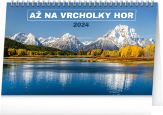 Až na vrcholky hor 2024 - stolní kalendář