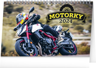 Motorky 2024 - stolní kalendář