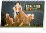 Koně/Kone CZ/SK 2024 - stolní kalendář