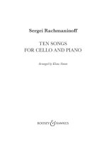 Ten Songs for Cello and Piano