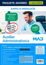 PAQUETE AHORRO + TEST ONLINE AUXILIAR ADMINISTRATIVO/A JUNTA