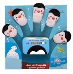In acqua con il pinguino. Libro guanto