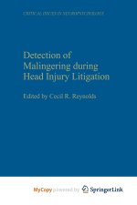 Detection of Malingering during Head Injury Litigation