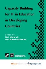 Capacity Building for IT in Education in Developing Countries