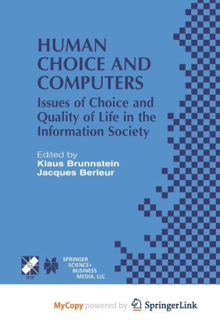 Human Choice and Computers