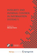 Integrity and Internal Control in Information Systems V