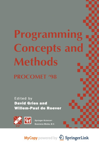 Programming Concepts and Methods PROCOMET '98