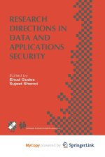 Research Directions in Data and Applications Security