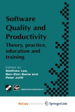 Software Quality and Productivity