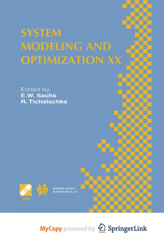 System Modeling and Optimization XX