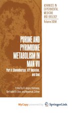 Purine and Pyrimidine Metabolism in Man VII