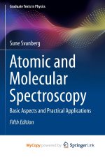 Atomic and Molecular Spectroscopy