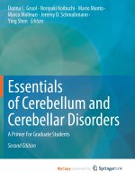 Essentials of Cerebellum and Cerebellar Disorders