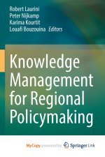 Knowledge Management for Regional Policymaking