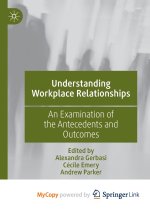 Understanding Workplace Relationships
