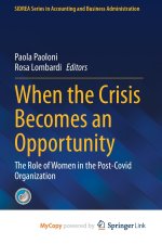 When the Crisis Becomes an Opportunity