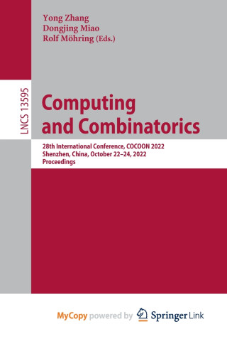 Computing and Combinatorics