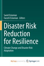 Disaster Risk Reduction for Resilience
