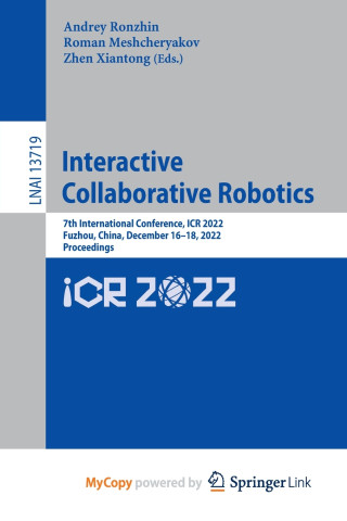Interactive Collaborative Robotics