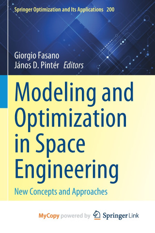 Modeling and Optimization in Space Engineering