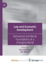 Law and Economic Development