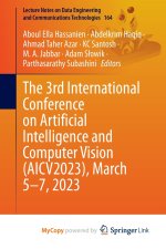 3rd International Conference on Artificial Intelligence and Computer Vision (AICV2023), March 5-7, 2023