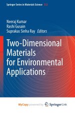 Two-Dimensional Materials for Environmental Applications