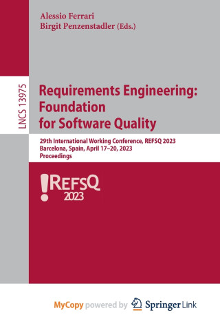 Requirements Engineering