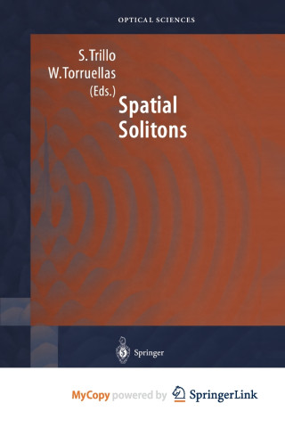 Spatial Solitons