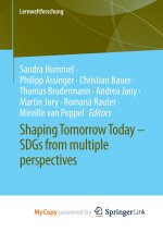Shaping Tomorrow Today - SDGs from multiple perspectives