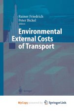 Environmental External Costs of Transport