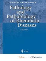 Pathology and Pathobiology of Rheumatic Diseases