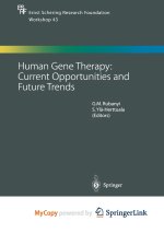 Human Gene Therapy